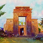 Entrance to Karnak Temple
